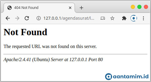 404 Not Found Apache Web Server, enable .htaccess ubuntu linux